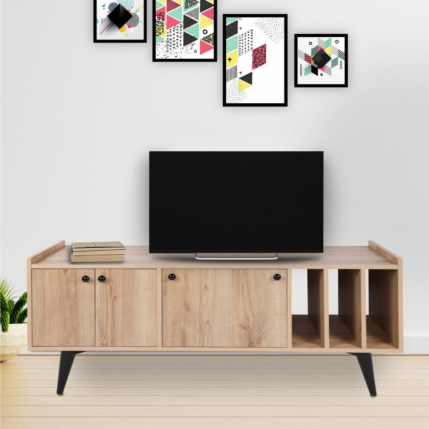 Maolina TV-benk 150 cm - Natur