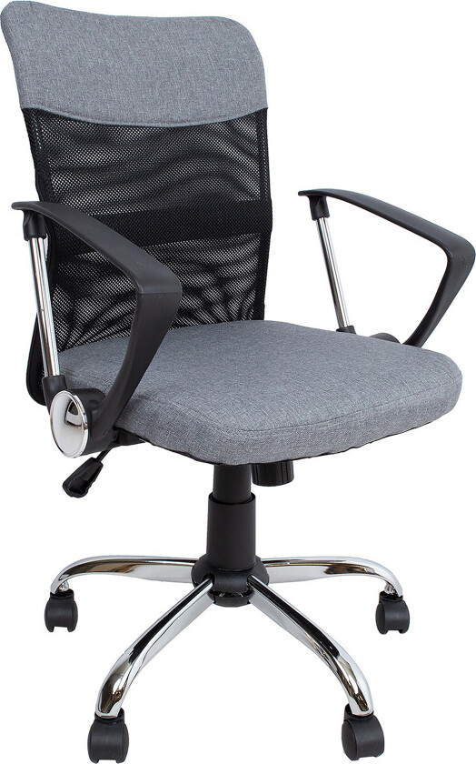Darius Kontorstol Grå/Svart -