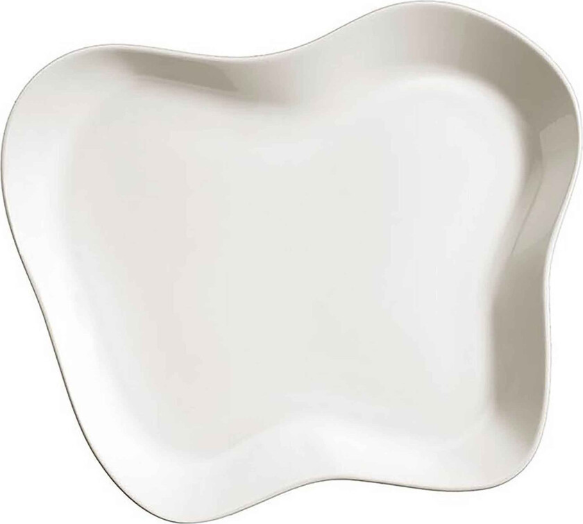 Serveringsfat 2-pk - Kremhvit