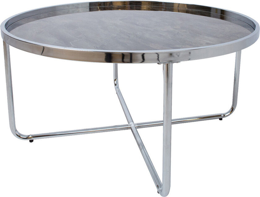 Astor Sofabord 80x40 cm Grå -