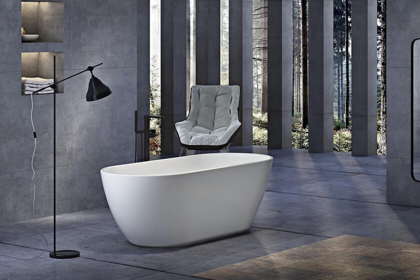 Badekar Bathlife Trygg - Hvit