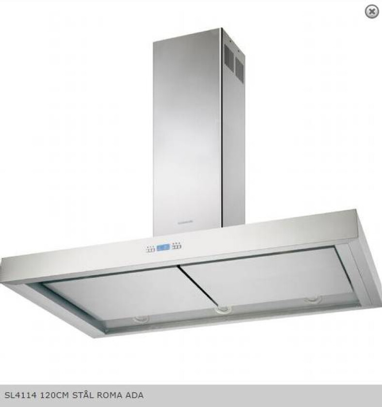 Ventilator Fritthengende Stål roma Ada sl 4114-2 Rf