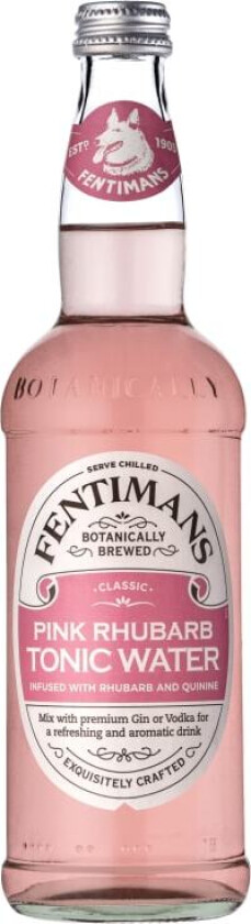 Tonic Water Pink Rhubarb 0,5l flaske