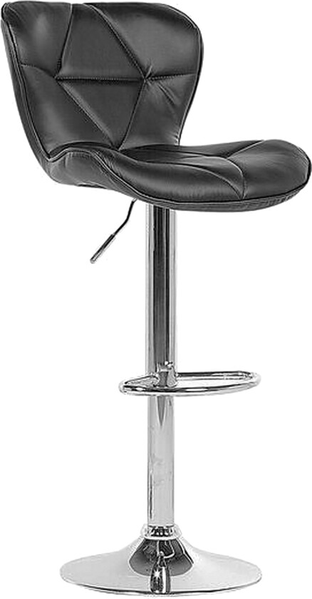 Avaletta Barstol 2-pk - Kunstlær/Svart