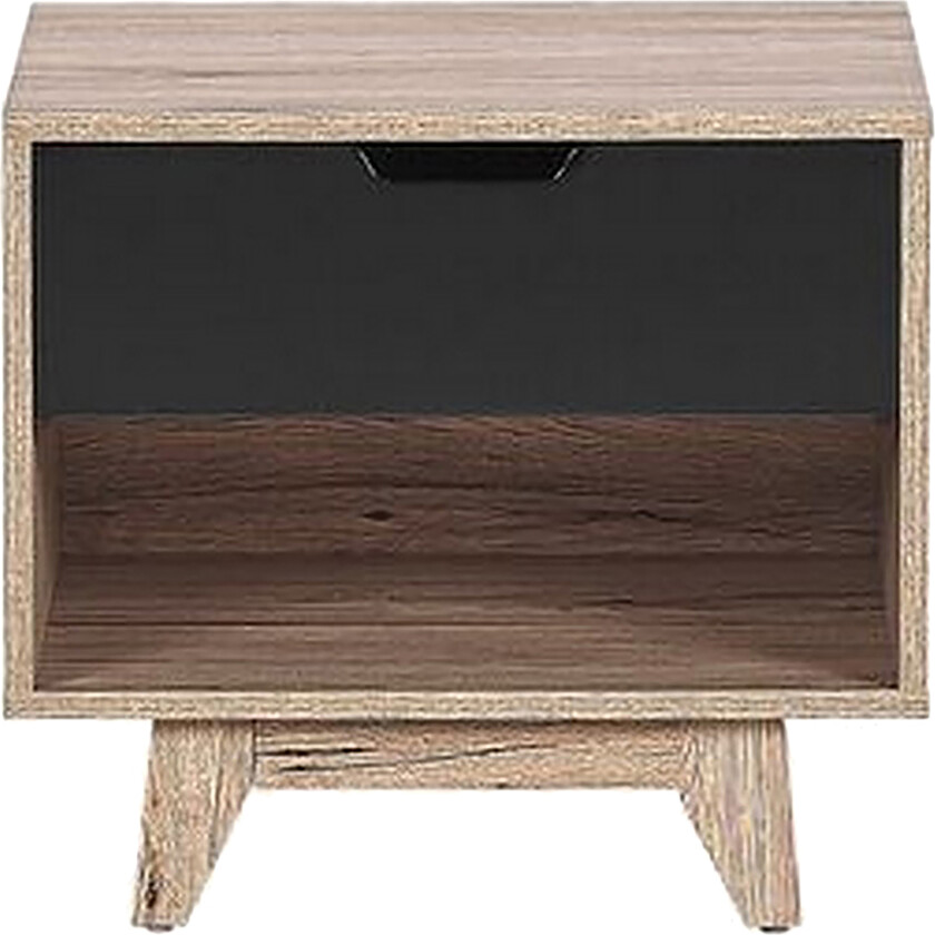 Hultz Sofabord 50 cm - Svart/Lyst Tre