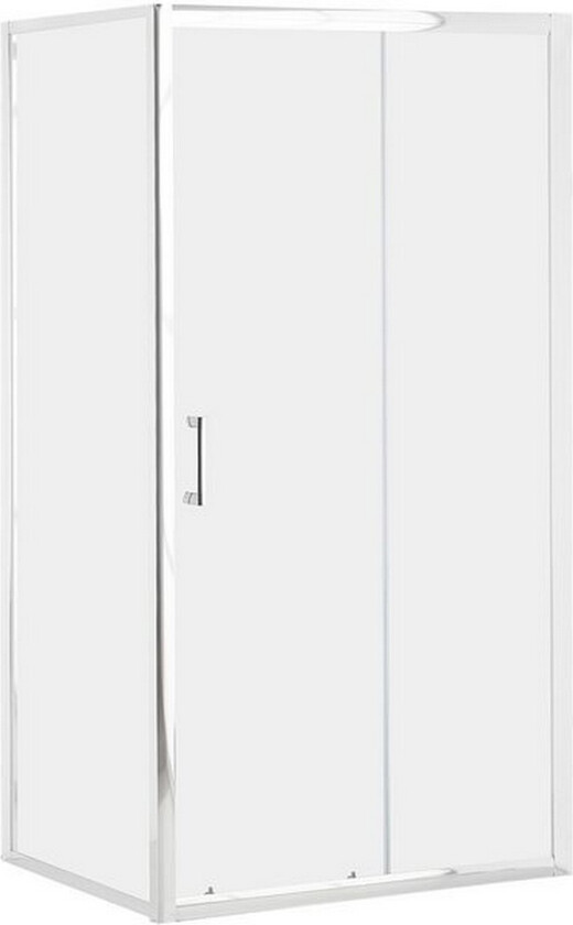 Yoro Dusjkabinett 80x100x185 cm - Herdet Glass