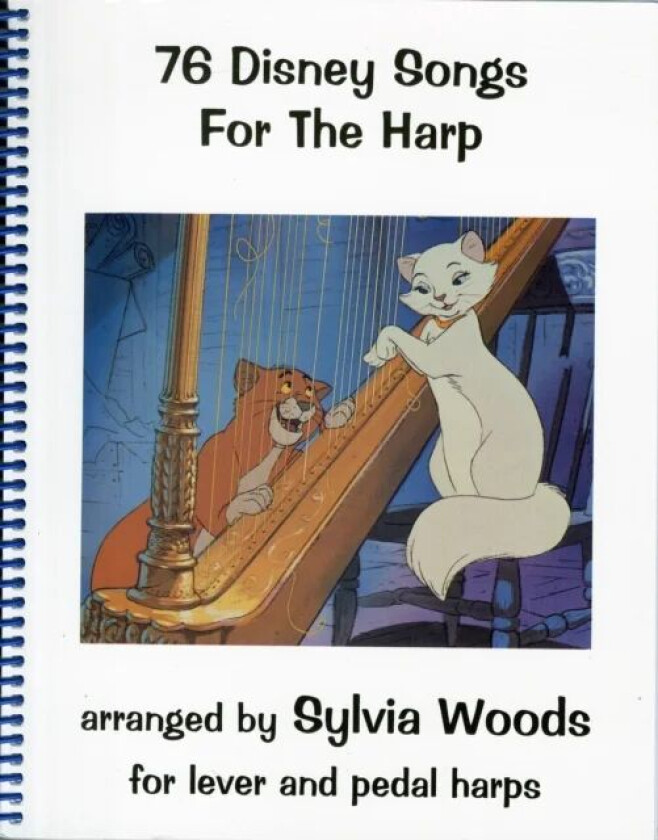 76 Disney Songs for the Harp av Sylvia Woods