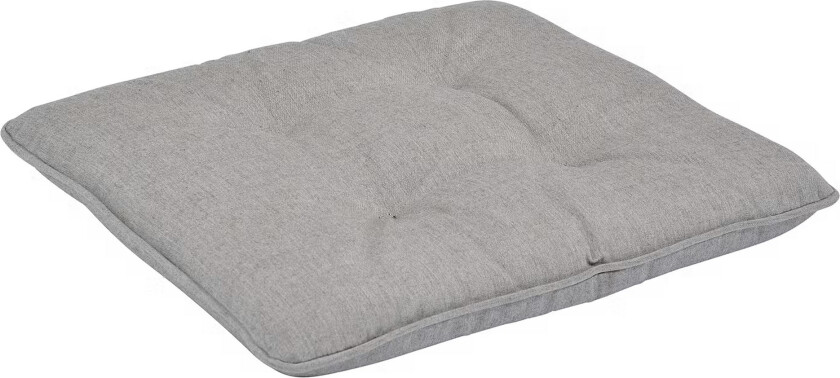 Askgrå Laos sittepute fiber - Grå