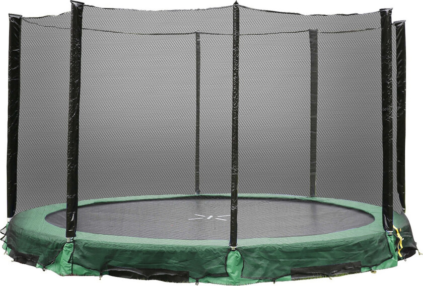 Trampoline Nedgravd med Nett 426 cm -