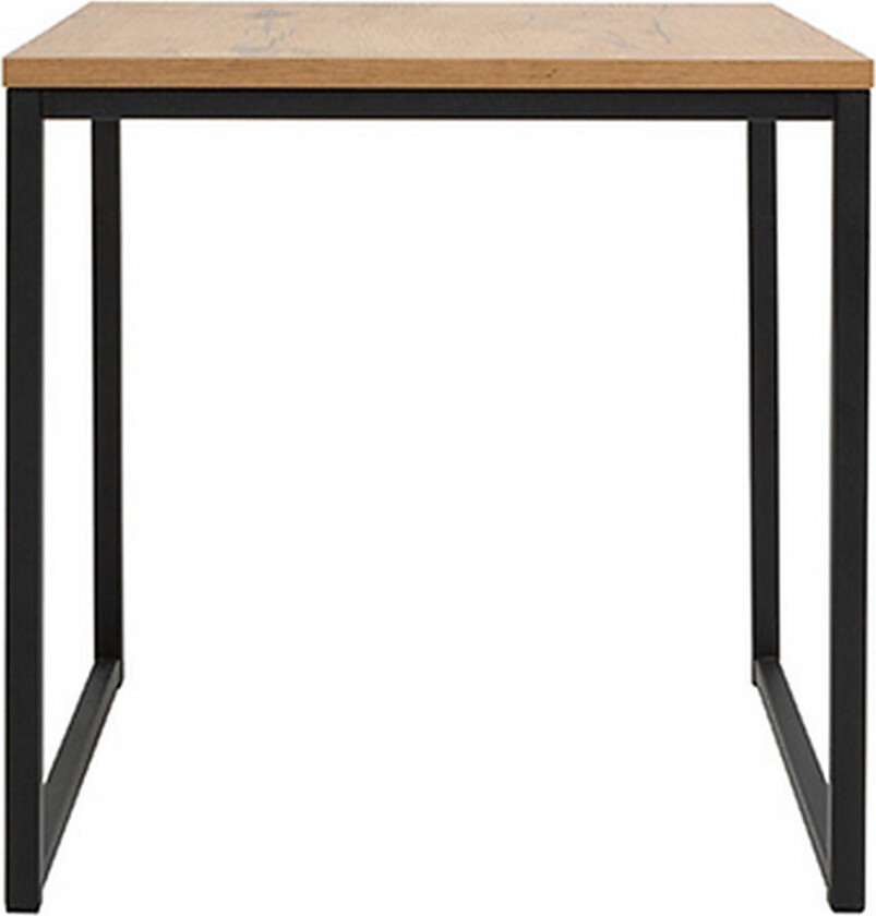 Illaso Sofabord 50 cm - Eikefarge/Svart