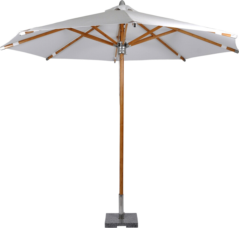 Lyon Parasoll 300 cm Olefin Offwhite - Fritab