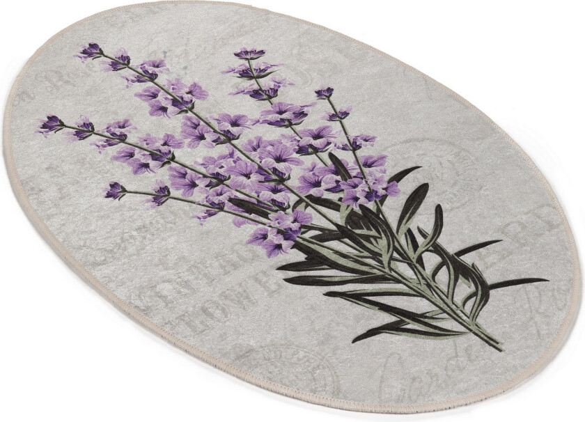 Matte Lavender Oval DJT -