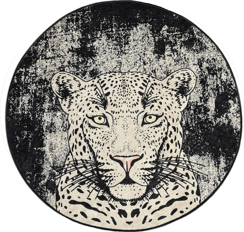 Rund Matte Tiger