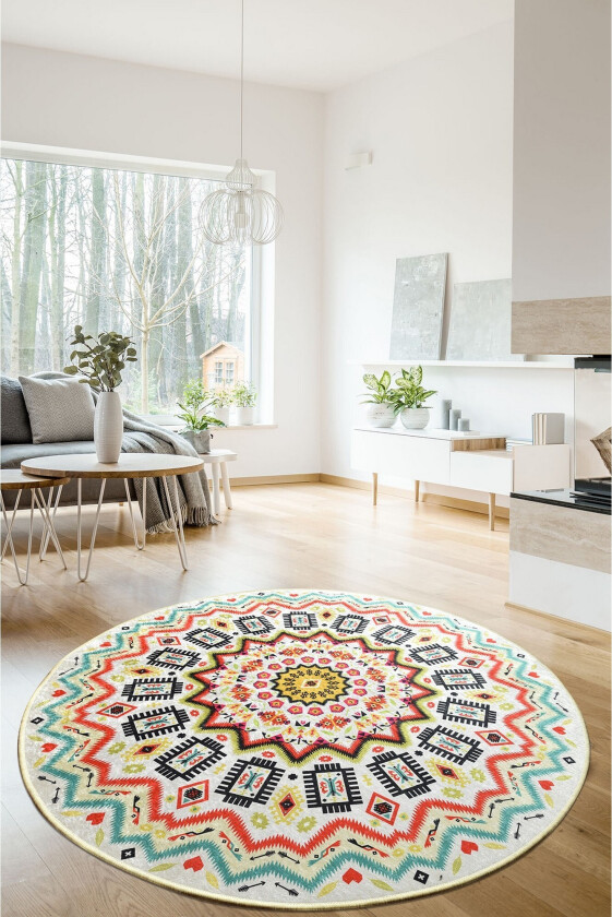 Rund Matte Mandala DJT -