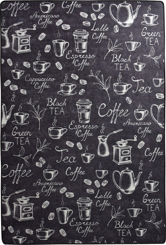 Hall Matte Cappuccino - Svart