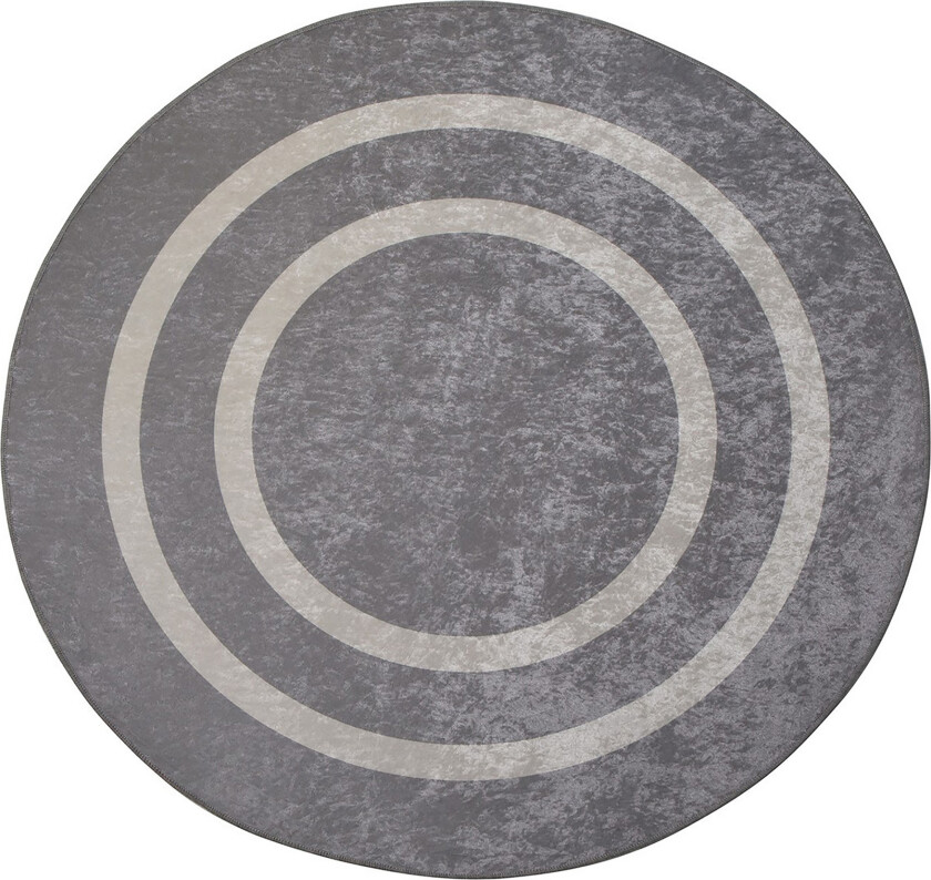 Round Matte Sølv