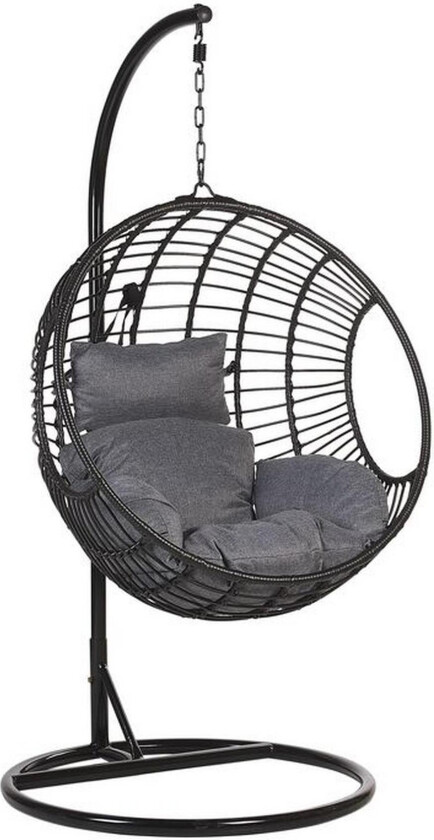 Hyvena Hengestol med Stativ - Svart