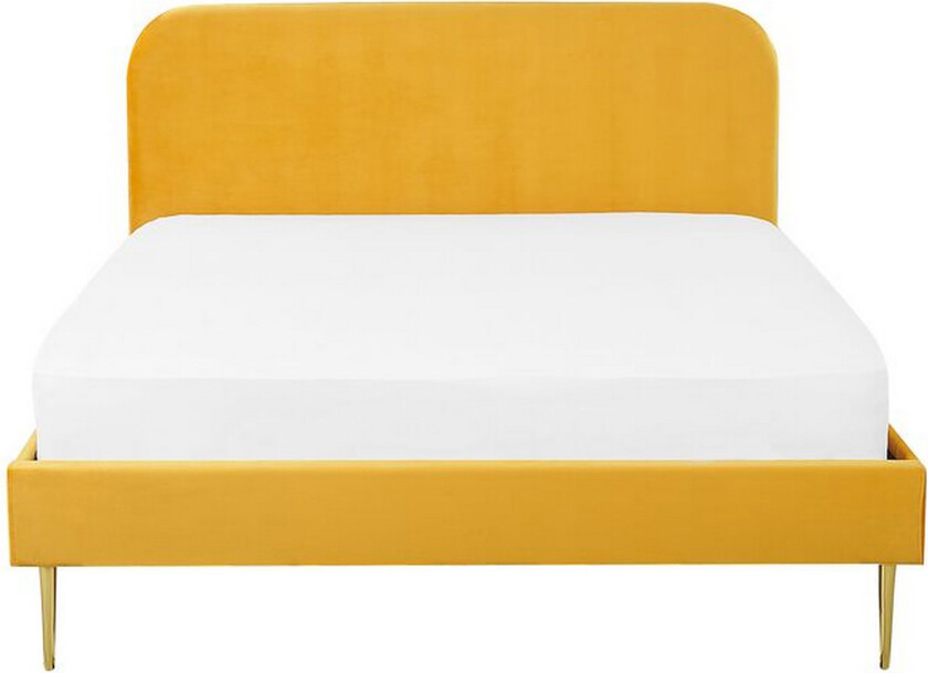 Bilde av Larochelle Dobbeltseng 180x200 cm - Gul