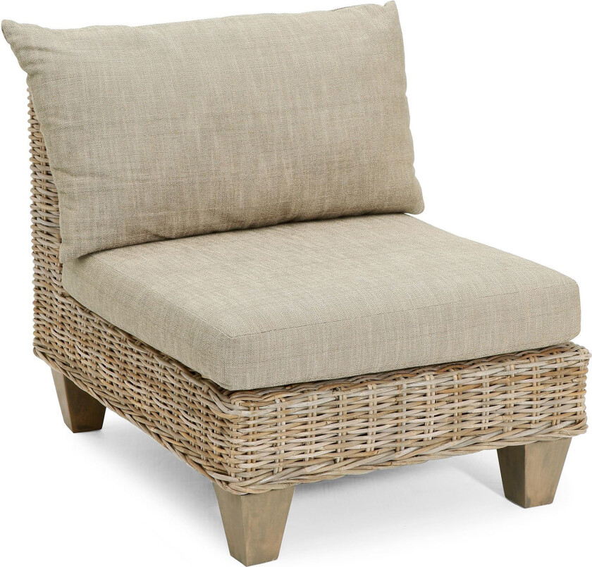 KULLEN MIDTDEL INK PUTE ANTIKK GRÅ NATURROTT - MIDTDEL