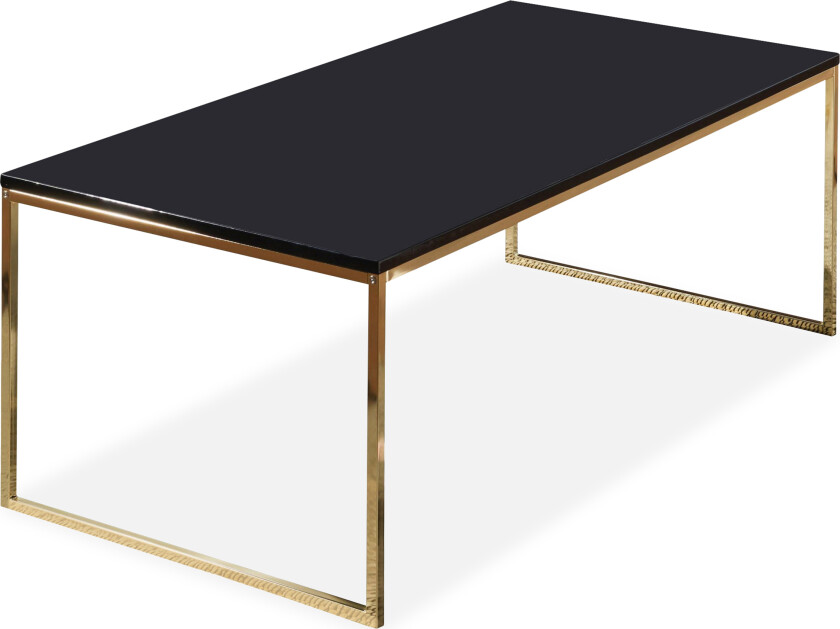 Jaise Sofabord 120 cm - Svart/Gull