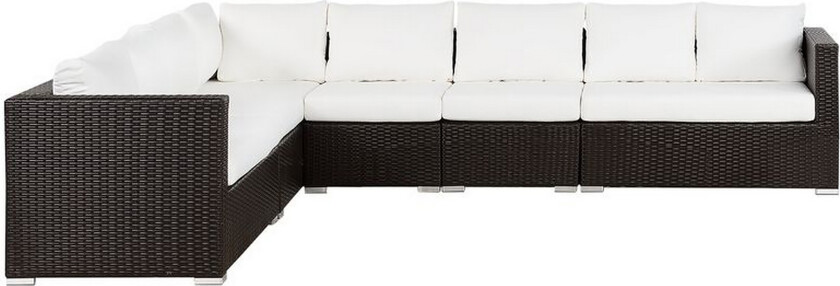 Calizza Loungegruppe Kunstrotting - Brun