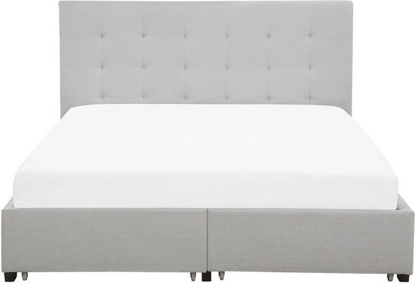 Bilde av Sandrick Kontinentalseng med Oppbevaring 160x200 - Grå