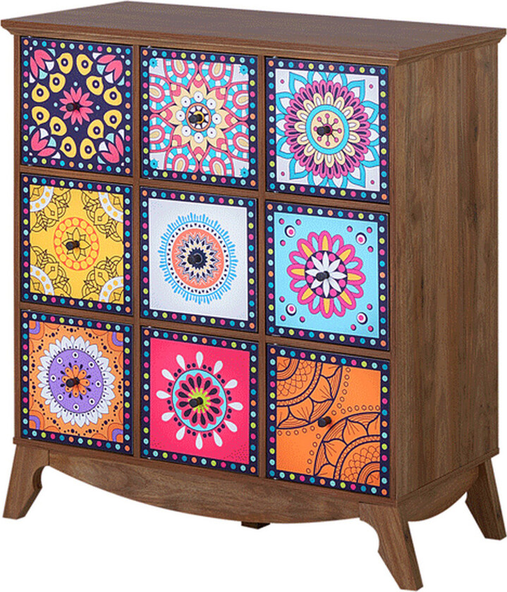 Jezik Kommode - Flerfarget