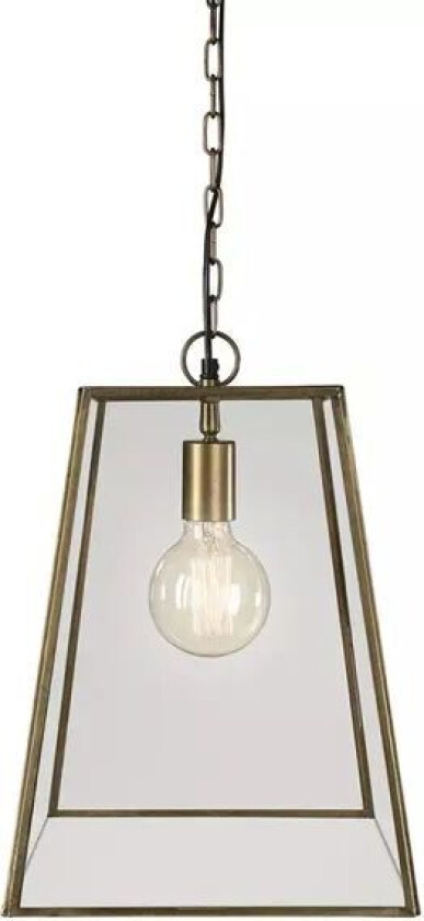 Artwood Slim City Taklampe Antikk Messing