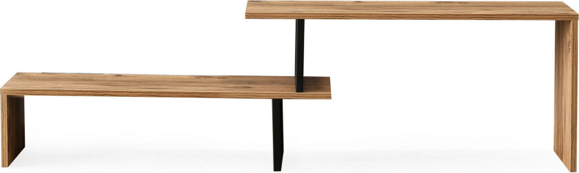 Myrvallen TV-Benk 120 cm - Svart/Brun