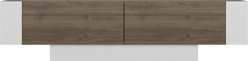 Hejde TV-Benk 150 cm - Brun/Hvit