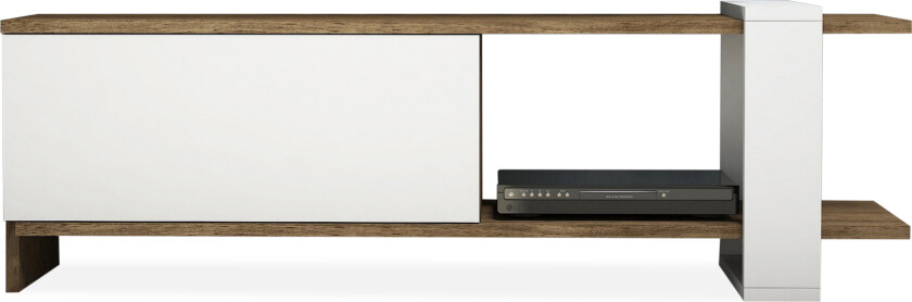 Gersby TV-Benk 120 cm - Brun/Hvit