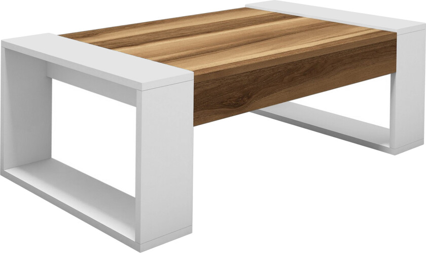 Hovdane Sofabord 102 cm - Brun/Hvit