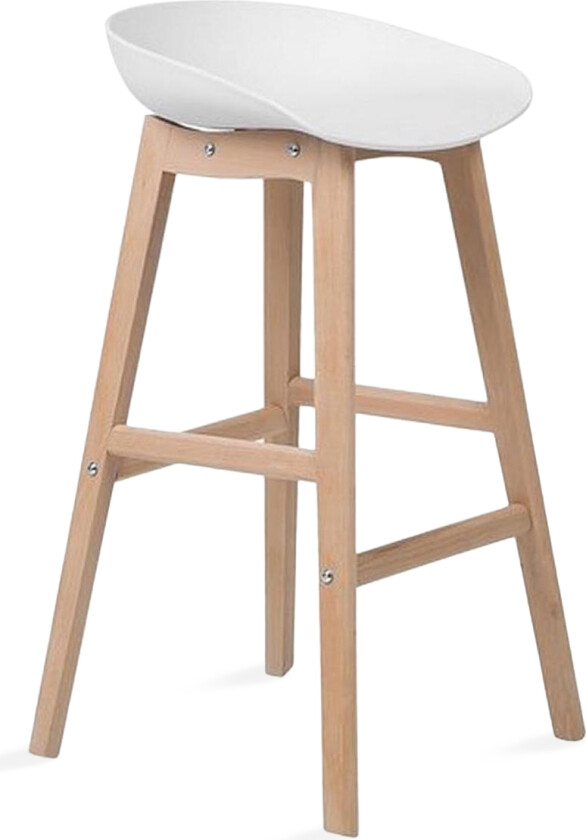 Micco Barstol 47 cm - Hvit