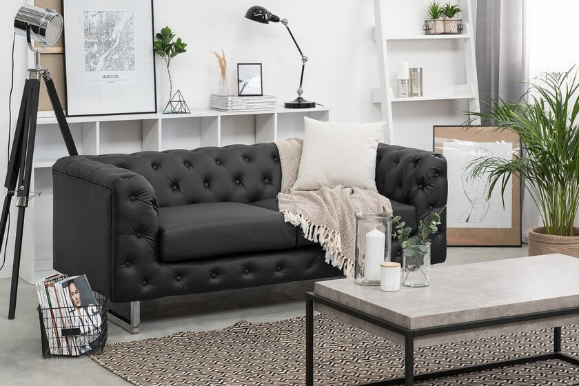 Vissland Sofa 2-Seter - Svart