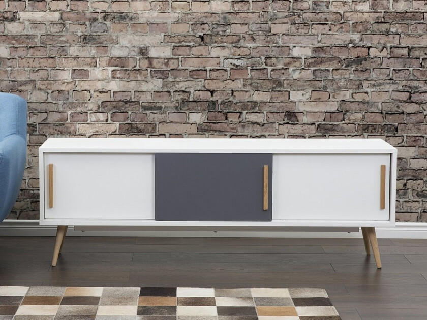 Indiana Tv-Benk 40x160 Cm - Hvit