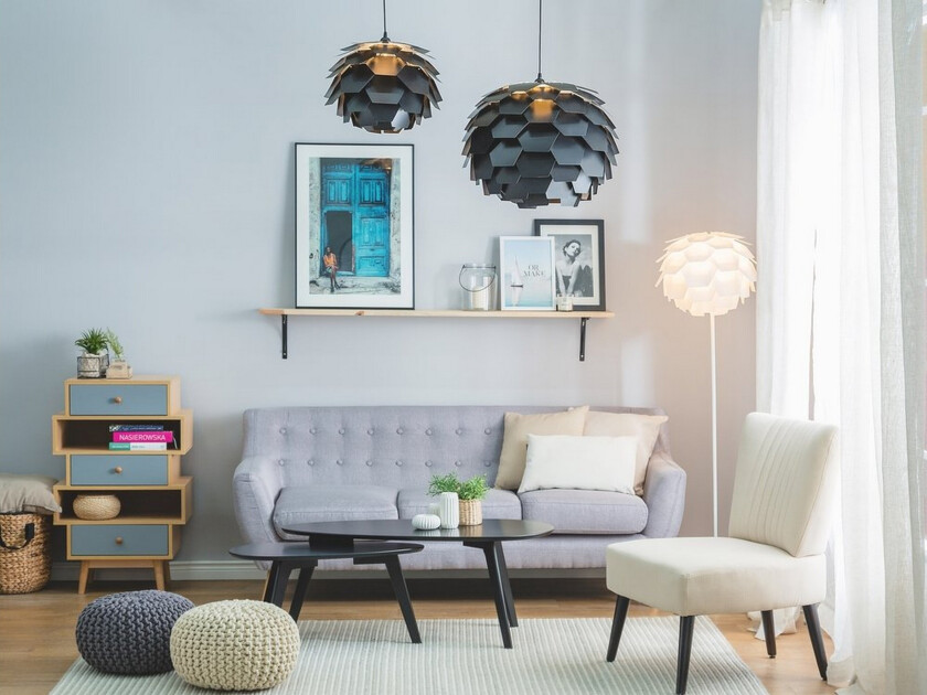 Segre Taklampe 40 cm - Svart