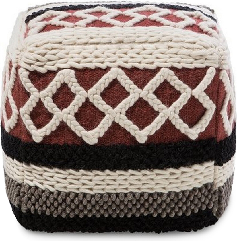 Sager Puff 48 cm - Flerfarget