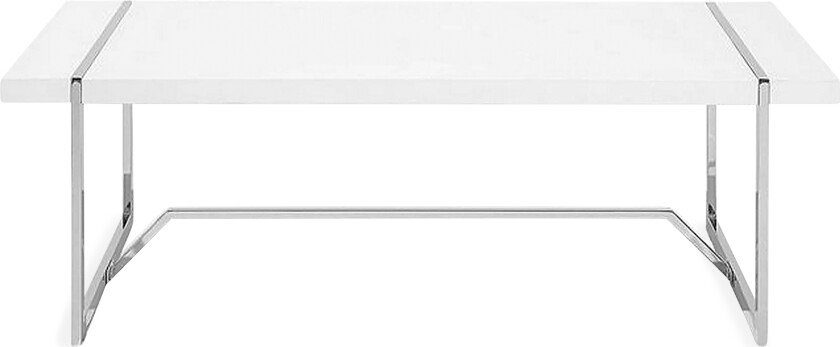 Tulsa Sofabord 60 cm - Hvit