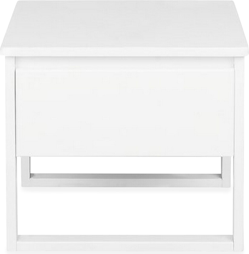 Giulia Nattbord 50 cm - Hvit