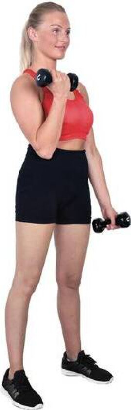 Christopeit Vinyl Manualsett 2 X 2 Kg - Grippy Belegg Sikrer God