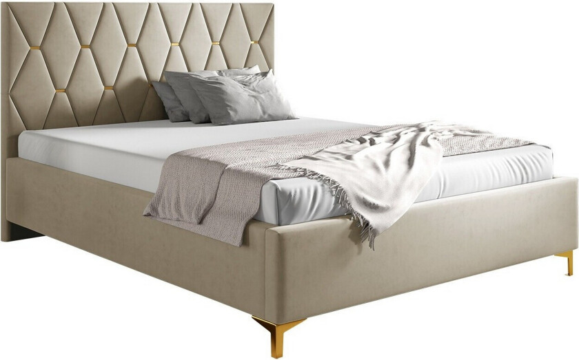 Boisdale Sengeramme 160x200 cm - Beige