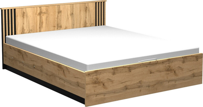 Strathy Sengeramme 160x200 cm - Svart