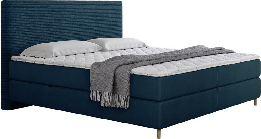 Derry Sengeramme 180x200 cm - Mørkeblå