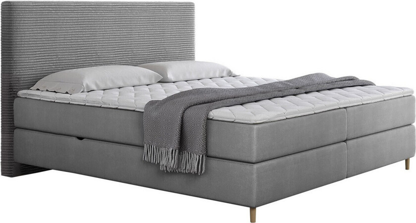 Derry Sengeramme 160x200 cm - Lysegrå