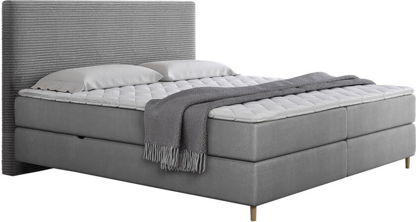 Derry Sengeramme 140x200 cm - Lysegrå