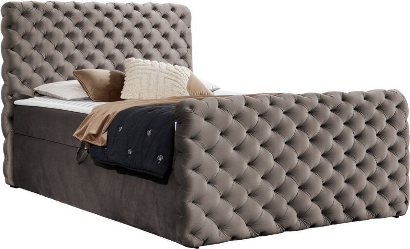 Almancil Sengeramme 200x200 cm - Brun