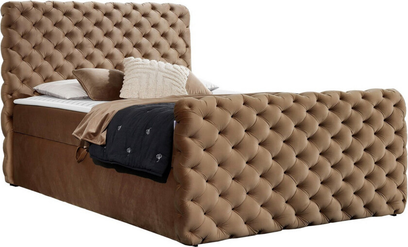 Almancil Sengeramme 180x200 cm - Brun