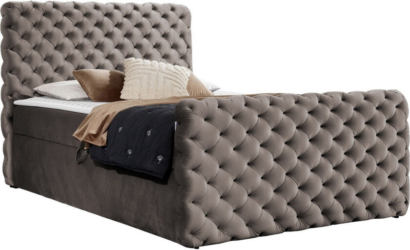 Almancil Sengeramme 180x200 cm - Brun