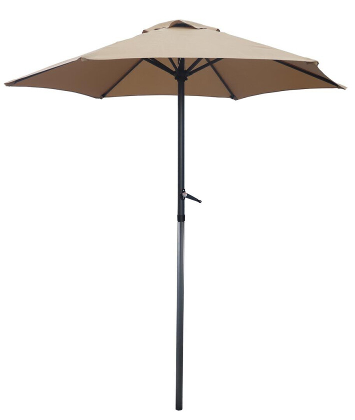 Vera parasol Ø180cm taupe.