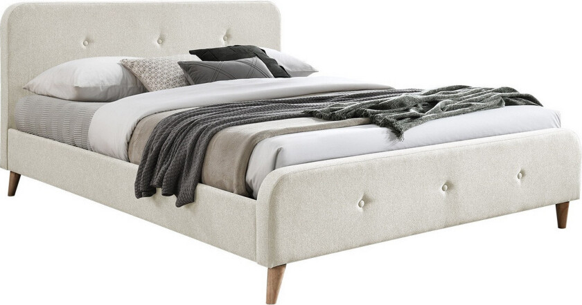 Montrase Sengeramme 160x200 cm - Cream